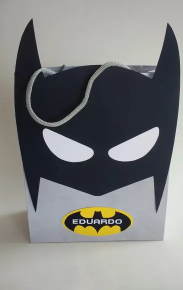 10 Sacolas de Lembrancinha - Batman