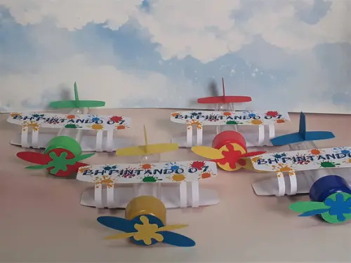 10 Tubete Avião Pintando o Sete