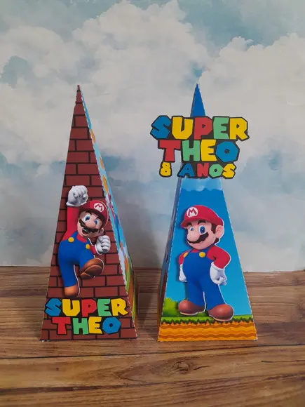 15 Caixa Cone Super Mario