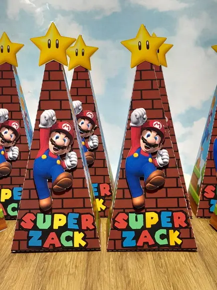 15 Caixa Cone Super Mario