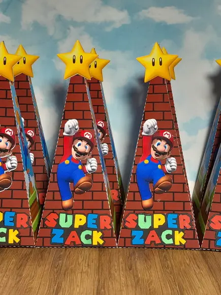 15 Caixa Cone Super Mario