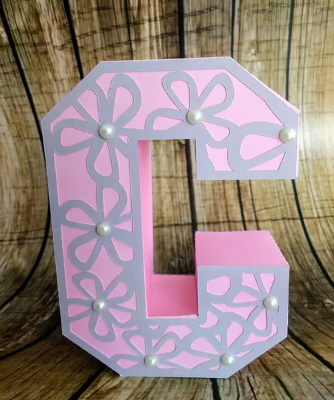 2 Letra 3d Decorada
