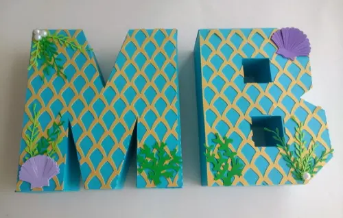 2 Letra 3d Decorada