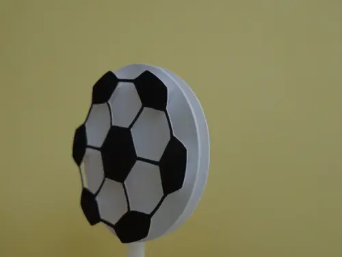 20 Topper para Doces Bola Futebol