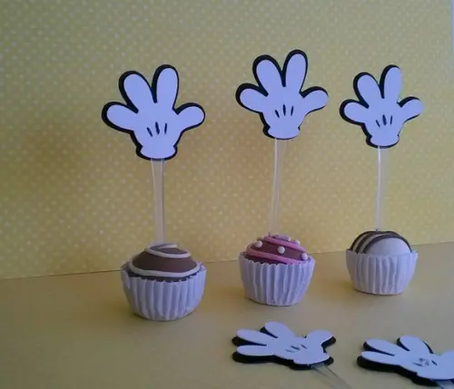 20 Topper para Doces Mickey