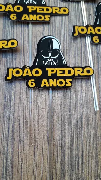 20 Topper para Doces Star Wars