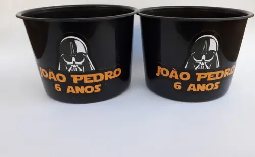 10 Baldes de Pipoca Star Wars