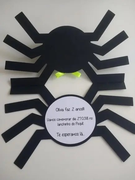 Convite - Aranha