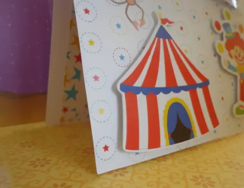 Convite Pop up - Circo
