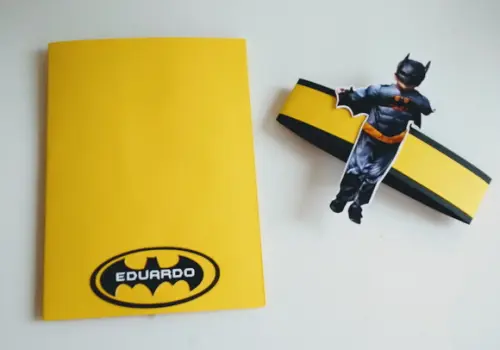 Convite Pop Up (3d) - Batman