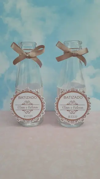 Garrafa de Vidro (100ml) - Batizado I