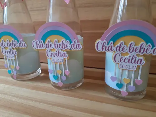 Garrafa de Vidro (100ml) - Chuva de Benção