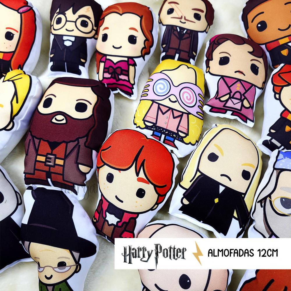 Mini Almofadas Recortadas 12cm Harry Potter