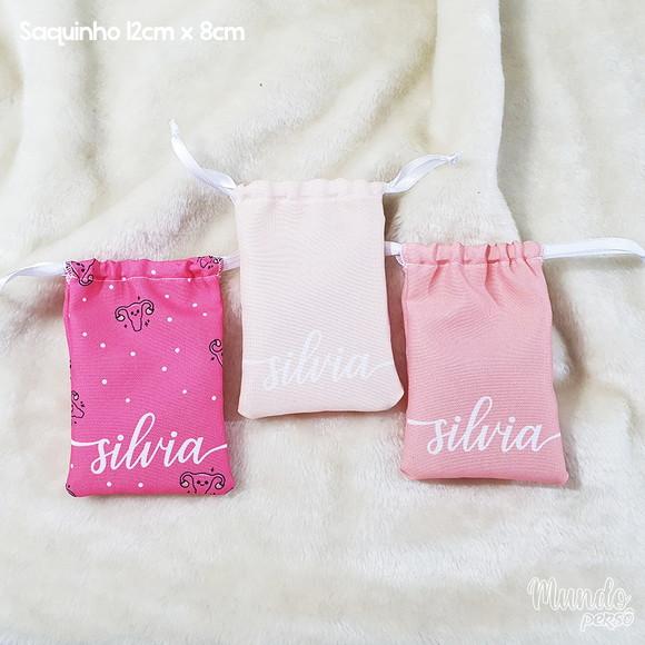 Kit 3 Porta Coletor Menstrual Personalizado