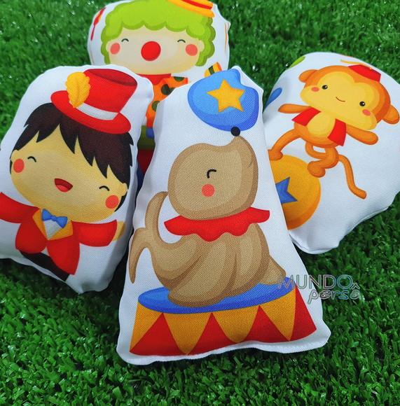 Mini Almofadas Recortadas 12cm Circo