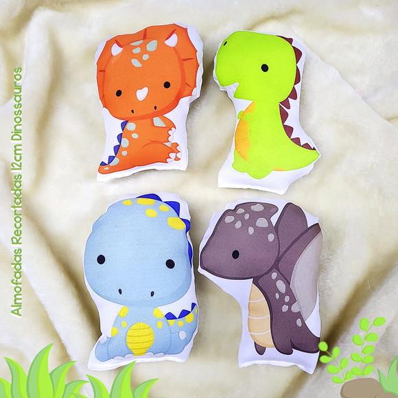 Mini Almofadas Recortadas 12cm Dinossauros
