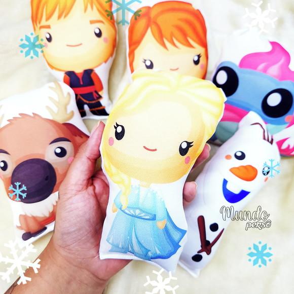 Mini Almofadas Recortadas 12cm Frozen