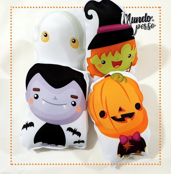 Mini Almofadas Recortadas 12cm Halloween