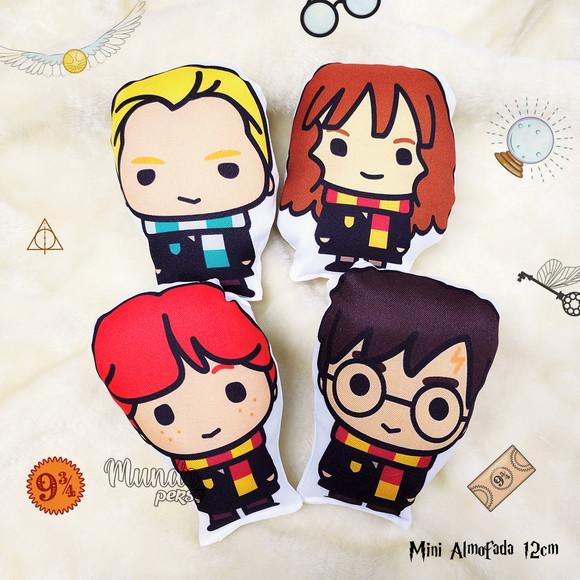 Mini Almofadas Recortadas 12cm Harry Potter