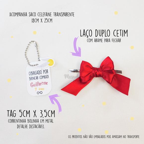 Mini Almofadas Recortadas 12cm Harry Potter + Embalagem