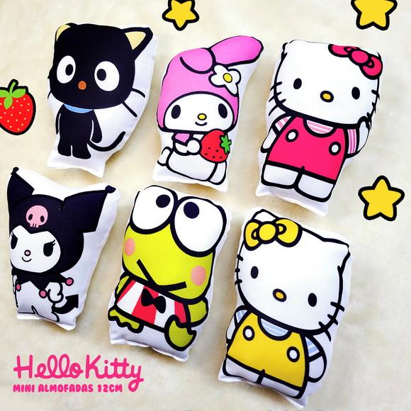 Mini Almofadas Recortadas 12cm Hello Kitty