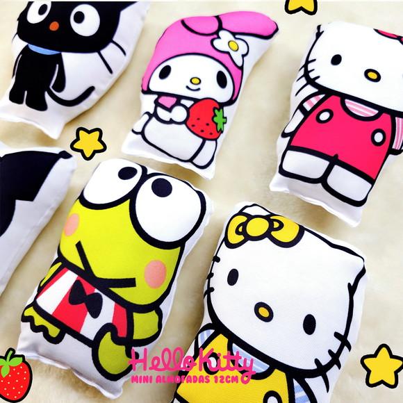 Mini Almofadas Recortadas 12cm Hello Kitty