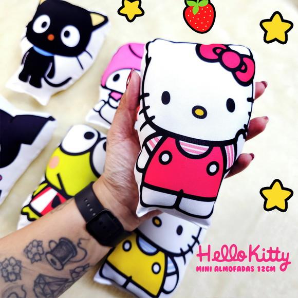 Mini Almofadas Recortadas 12cm Hello Kitty