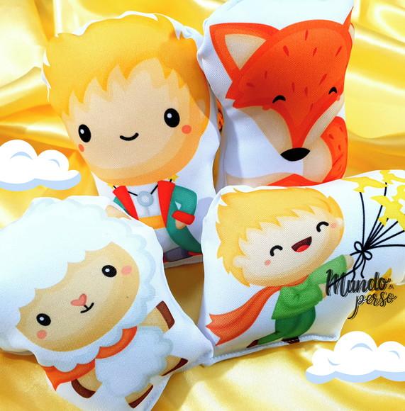 Mini Almofadas Recortadas 12cm Pequeno Príncipe