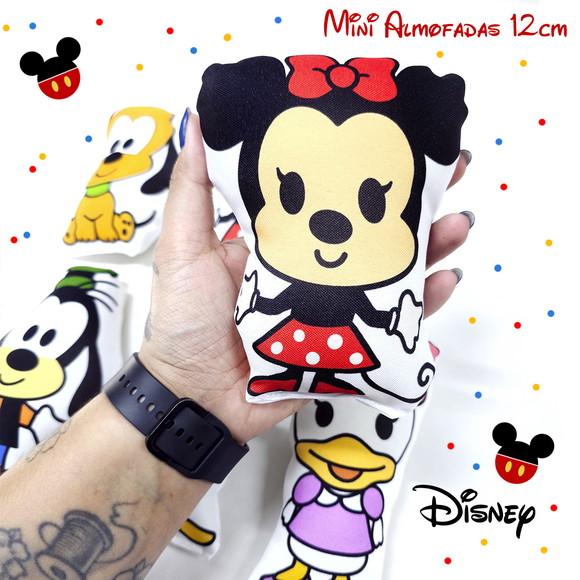 Mini Almofadas Recortadas 12cm Turma do Mickey