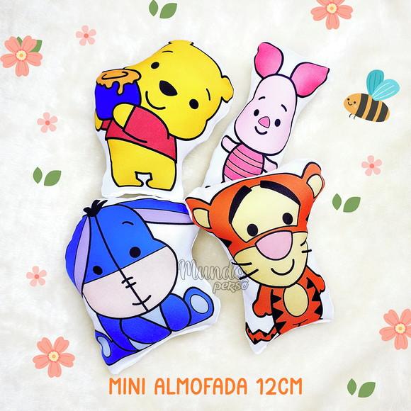 Mini Almofadas Recortadas 12cm Ursinho Pooh