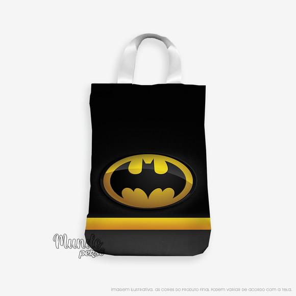 Sacola com Alça 18cm x 25cm Batman