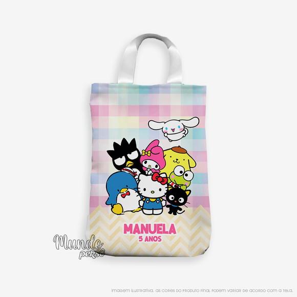 Sacola com Alça 18cm x 25cm Hello Kitty