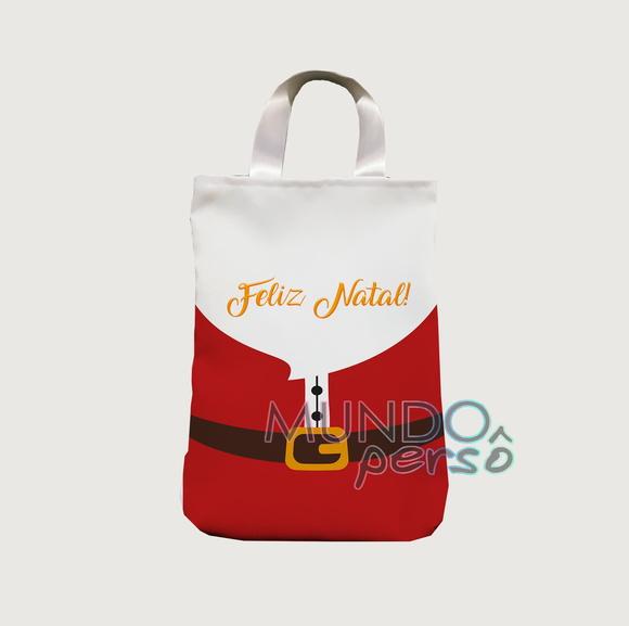 Sacola com Alça 18cm x 25cm Natal