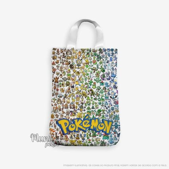 Sacola com Alça 18cm x 25cm Pokemon