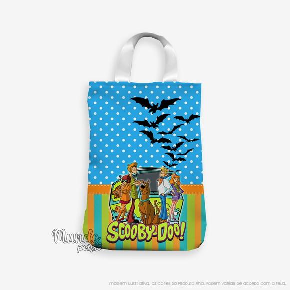 Sacola com Alça 18cm x 25cm Scooby-doo