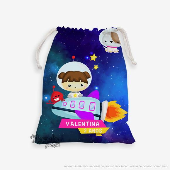 Sacolinha 18cm x 25cm Astronauta