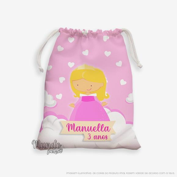 Sacolinha 18cm x 25cm Aurora Cute