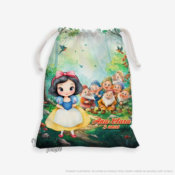 Sacolinha 18cm x 25cm Branca de Neve