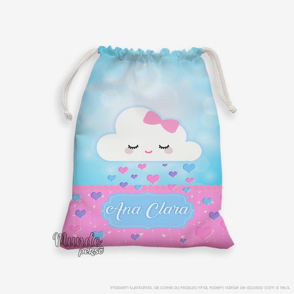 Sacolinha 18cm x 25cm Chuva de Amor