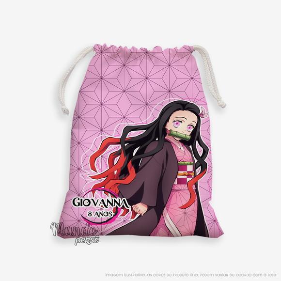 Sacolinha 18cm x 25cm Demon Slayer