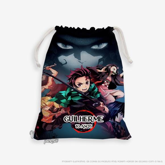 Sacolinha 18cm x 25cm Demon Slayer