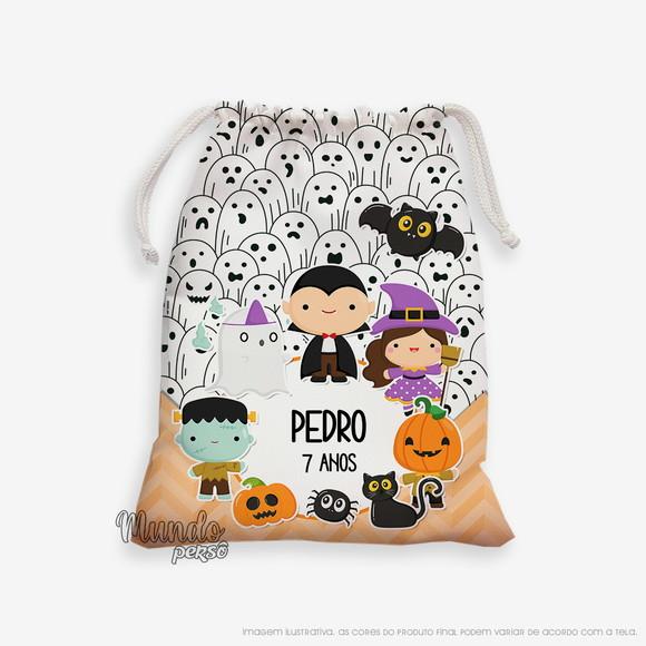 Sacolinha 18cm x 25cm Halloween
