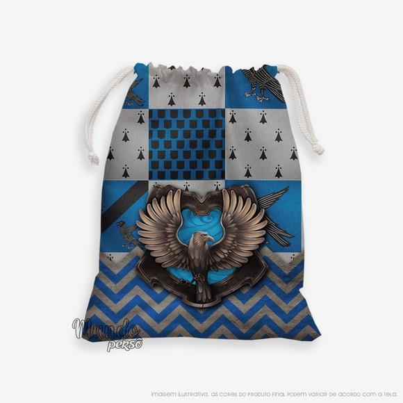 Sacolinha 18cm x 25cm Harry Potter Corvinal