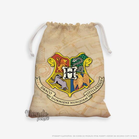 Sacolinha 18cm x 25cm Harry Potter