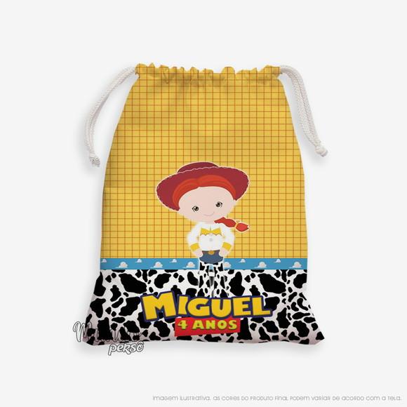Sacolinha 18cm x 25cm Jessie Toy Story