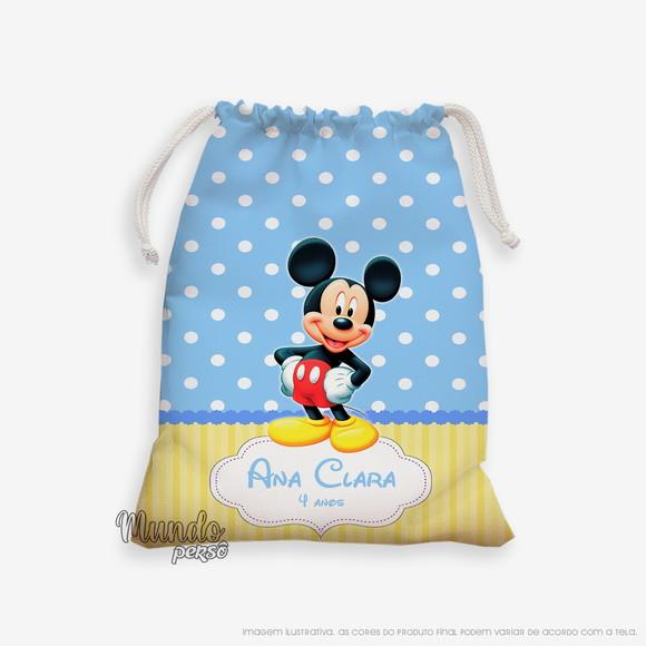 Sacolinha 18cm x 25cm Mickey