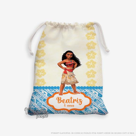 Sacolinha 18cm x 25cm Moana
