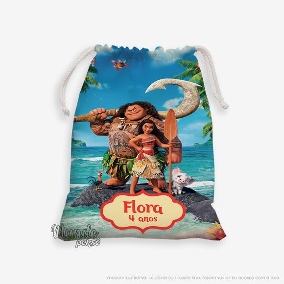 Sacolinha 18cm x 25cm Moana