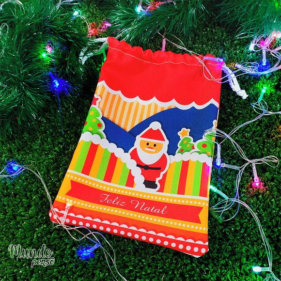 Sacolinha 18cm x 25cm Natal