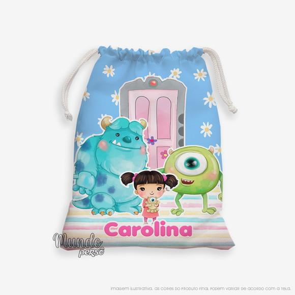 Sacolinha 18cm x 25cm Monstros S.a